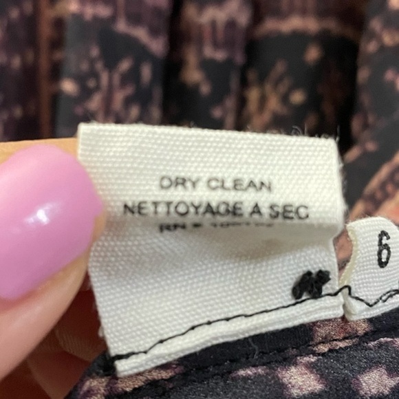 Ulla Johnson 100% Silk Aryn Flutter‎ Sleeve Boho Blouse - 6 - Picture 10 of 12